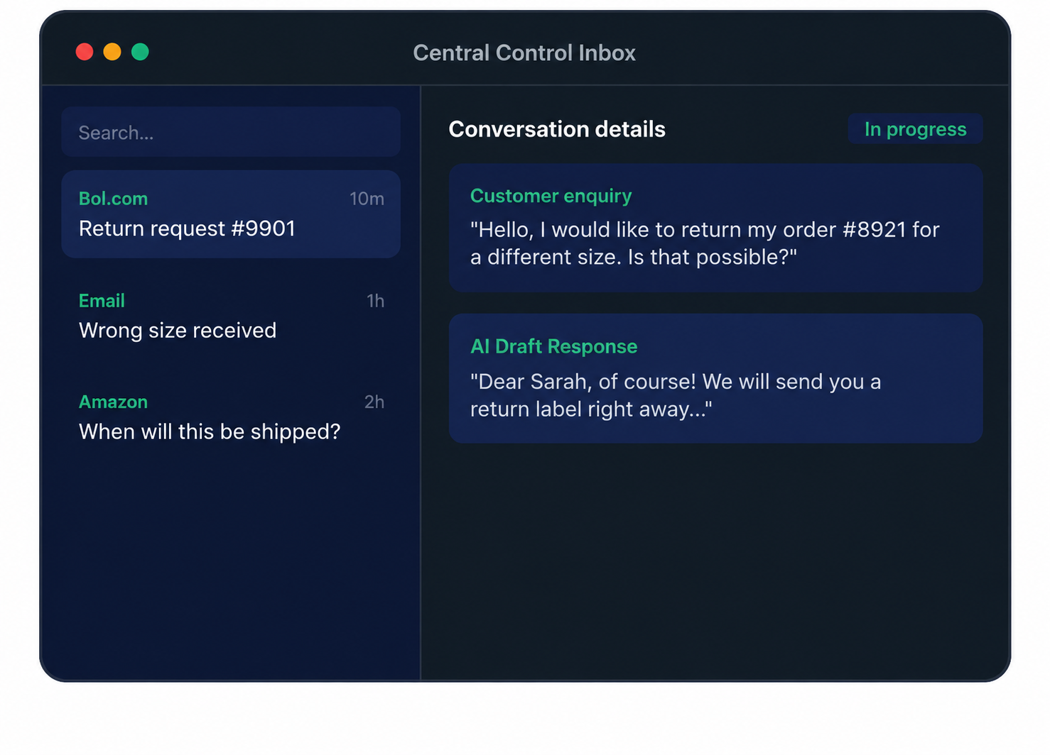 Illustrative NexReply example
