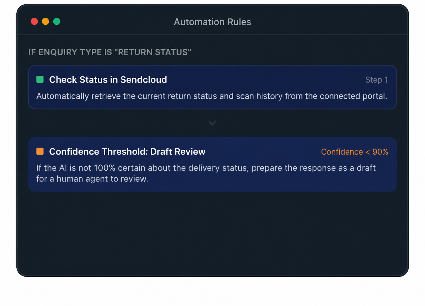 Illustrative NexReply example