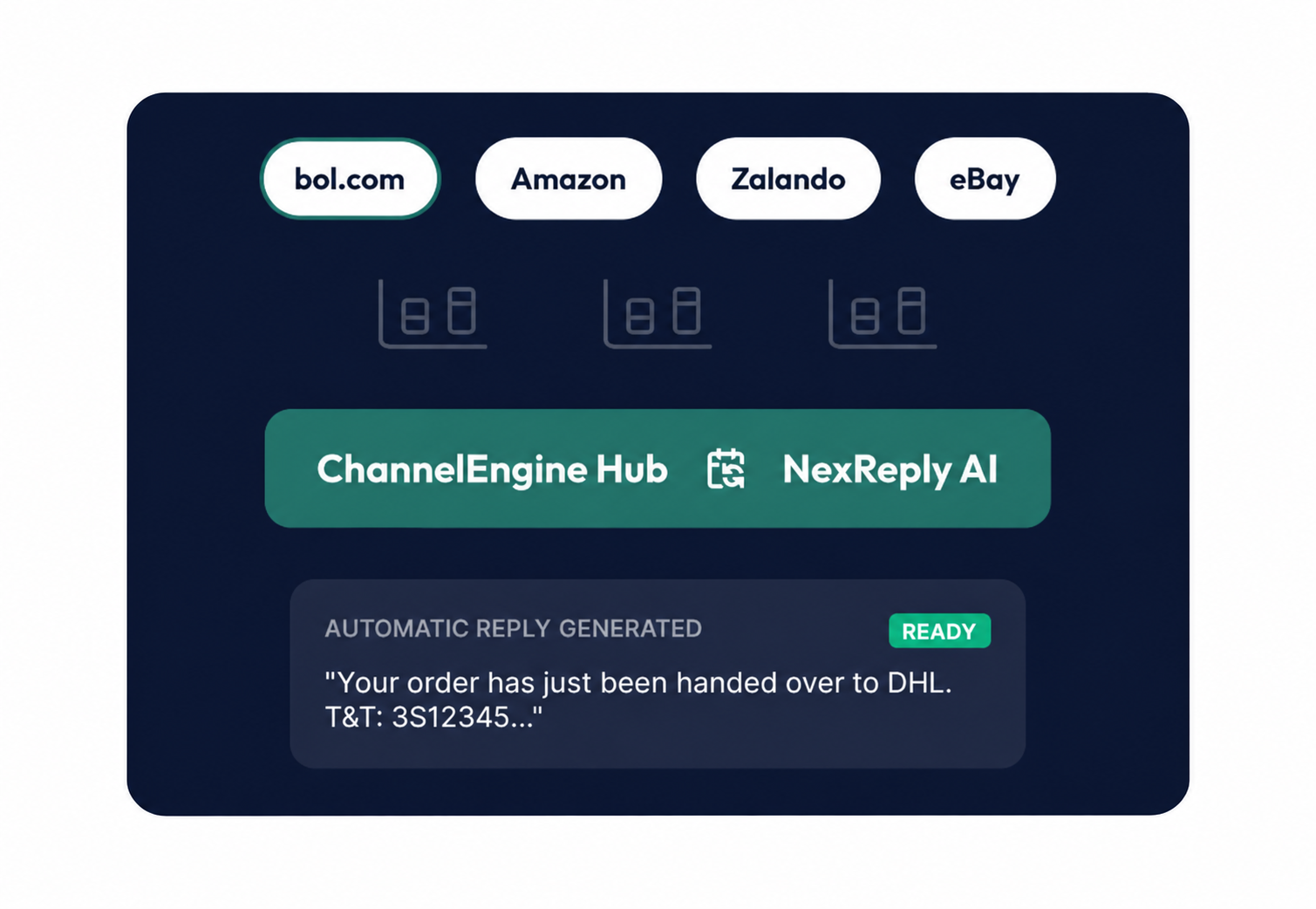 Illustrative NexReply product screen